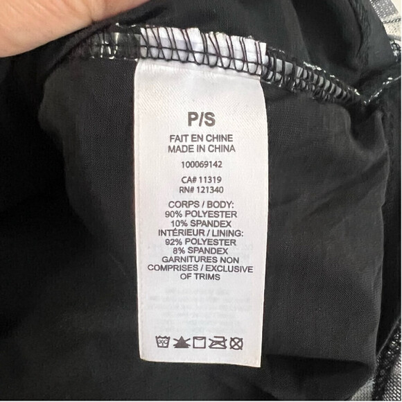 Garage, Women's Shirred Mesh Skirt - Black Swirly. Size: S. NWT. - Picture 7 of 12